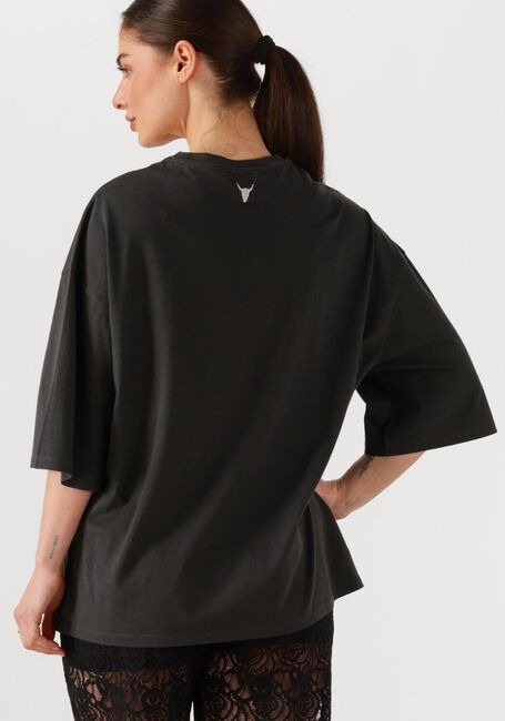 Schwarze ALIX THE LABEL T-shirt LADIES KNITTED ALIX TSHIRT - large