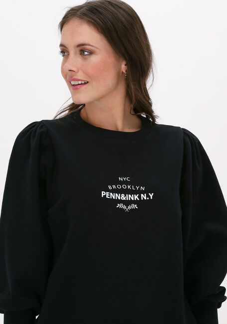 Schwarze PENN & INK Midikleid S22F1044 - large