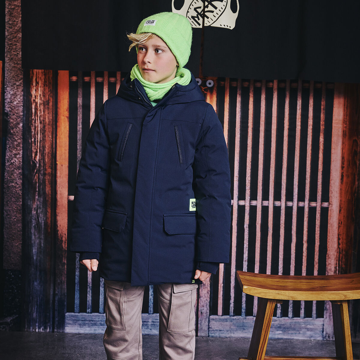 Dunkelblau Z8 Jacken LEROY - large