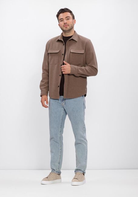 Braune DSTREZZED Pullover DS_OSCAR RIB MOCKNECK - large