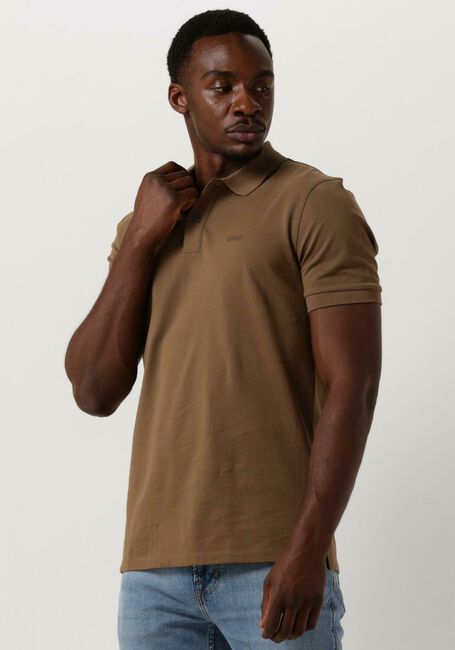 Camelfarbene BOSS BLACK Polo-Shirt PALLAS - large