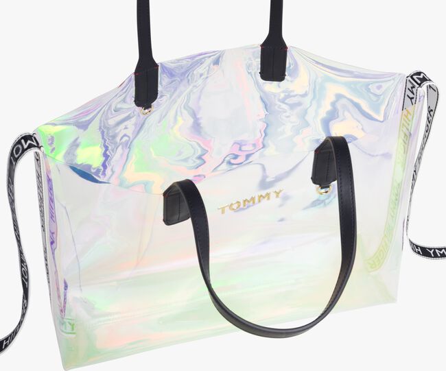 Transparent TOMMY HILFIGER Shopper ICONIC TOMMY TOTE IRRI - large