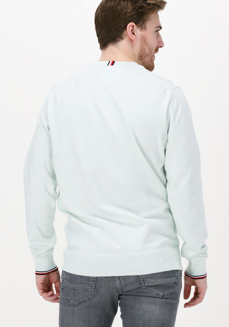 Minze TOMMY HILFIGER Pullover TIPPED PIMA CTN MOULINE C-NK - large