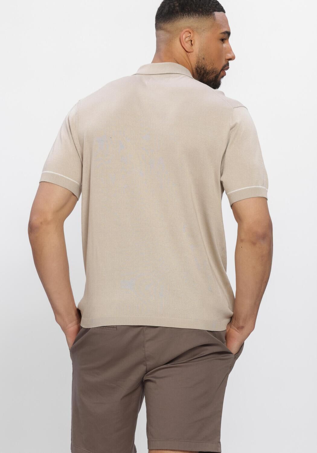 Beige STEFANO LAURAN Polo-Shirt POLO BASTIAN - large