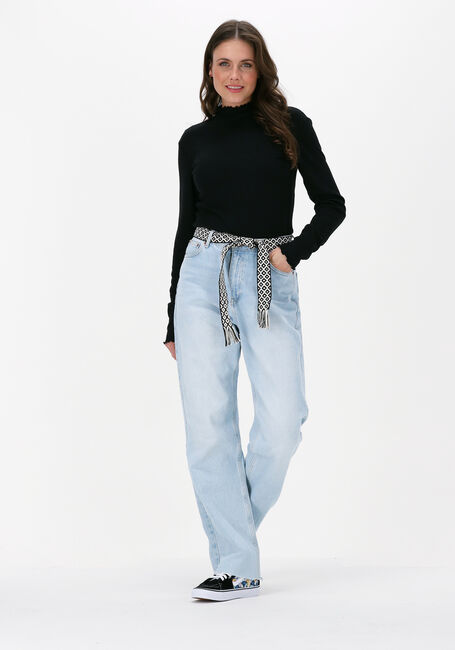 Schwarze NA-KD Top BABYLOCK LONG SLEEVE TOP - large