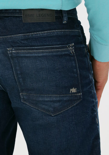 Dunkelblau PME LEGEND Kurze Hosen TAILWHEEL SHORTS DARK BLUE DESTROY - large