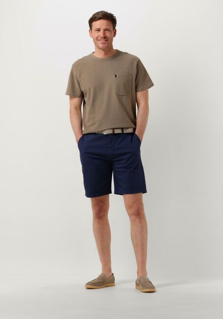 Dunkelblau SCOTCH & SODA Kurze Hose STUART - GARMENT-DYED PIMA COTTON CHINO SHORT - large