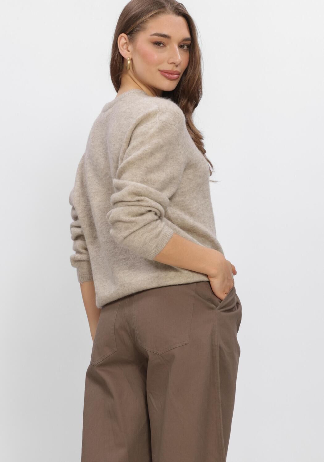 Beige BOII STUDIOS Pullover TILDE - large