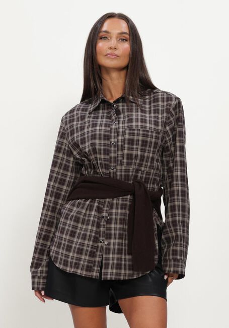 Braune NOTRE-V Blusen NV-IVY - large