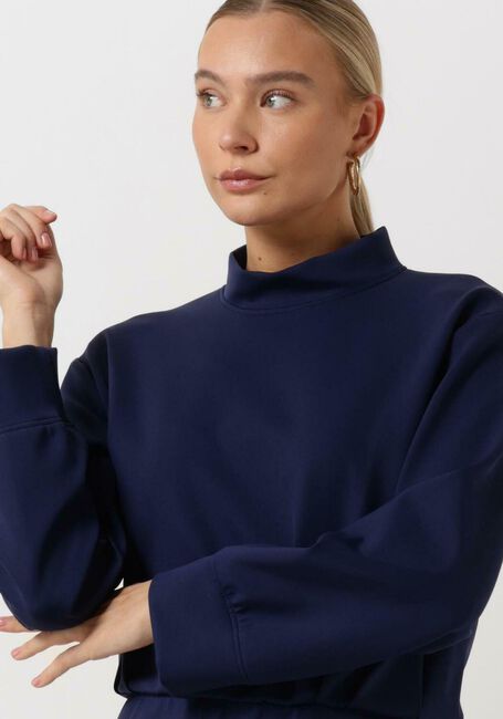 Dunkelblau SEMICOUTURE Minikleid Y2WL02 - large