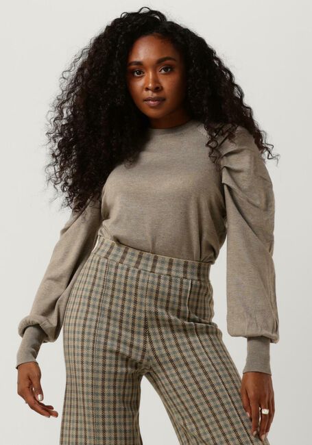 Taupe MINUS Pullover SCARLET KNIT PULLOVER - large