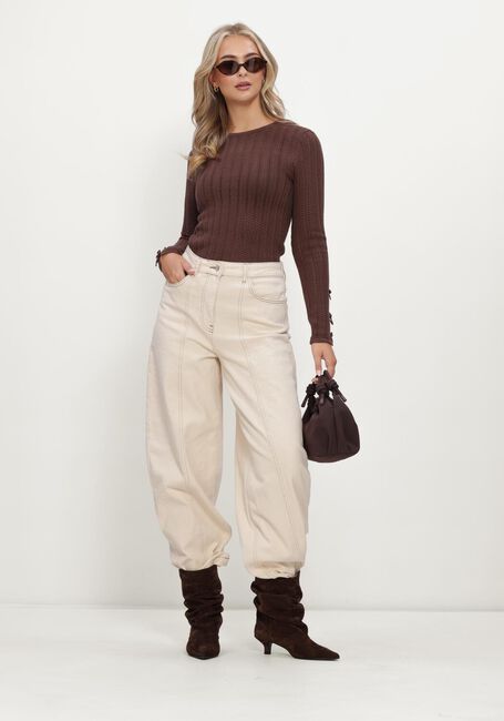 Braune Y.A.S. Pullover YASNORLA LS KNIT PULLOVER - large