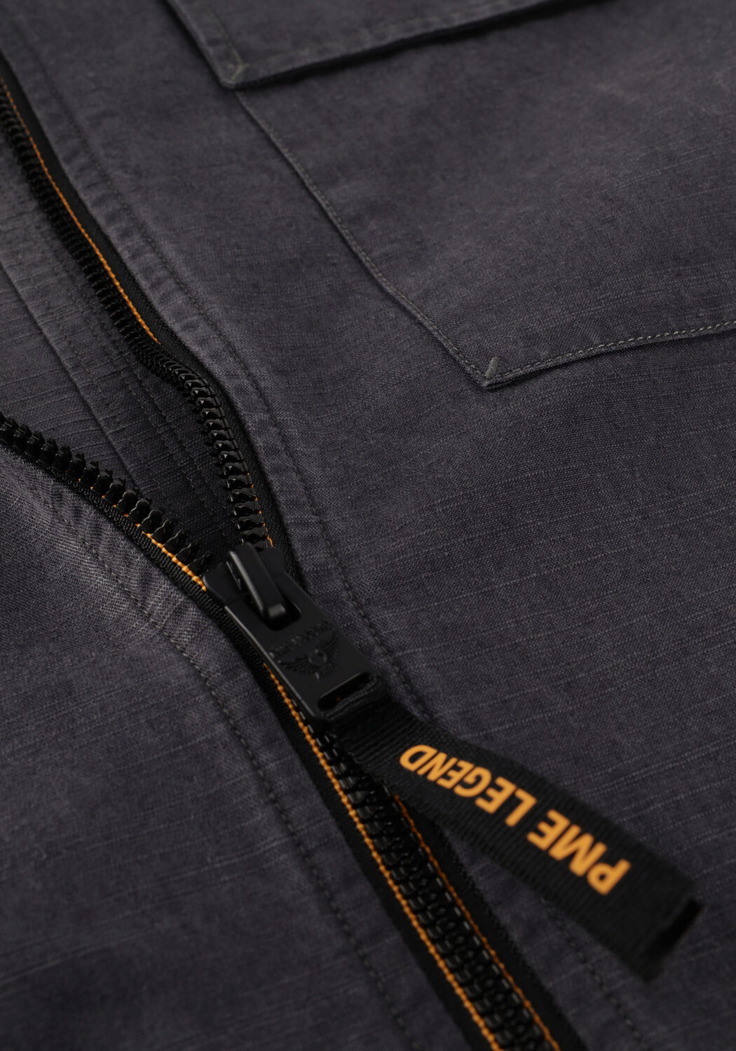 Graue PME LEGEND Overshirt LONG SLEEVE SHIRT TENCEL LINEN BLEND - large