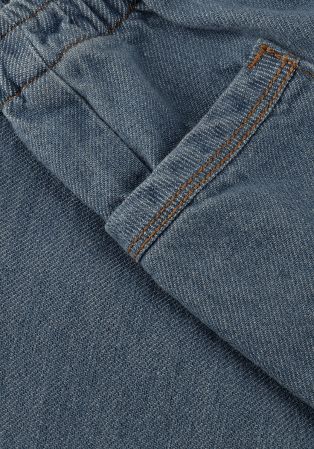 Blaue PLAY UP Weite Hose DENIM TROUSERS - large