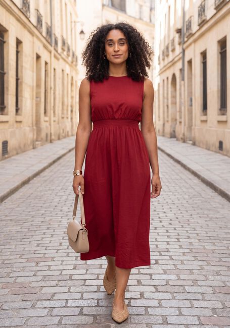Bordeaux MSCH COPENHAGEN Midikleid MSCHDARIA SL DRESS - large