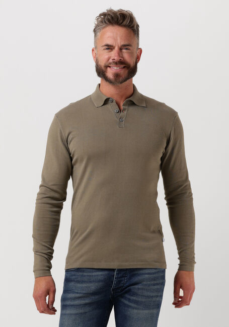 Taupe THE GOODPEOPLE Polo-Shirt KAI - large