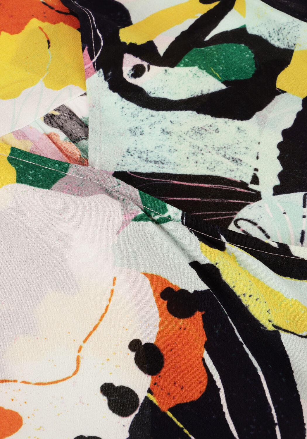 Mehrfarbige/Bunte POM AMSTERDAM Midikleid PARADISE DRESS - large