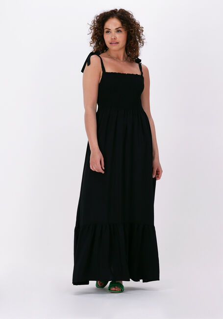 Schwarze CO'COUTURE Maxikleid SUNRISE FLOOR STRAP DRESS - large
