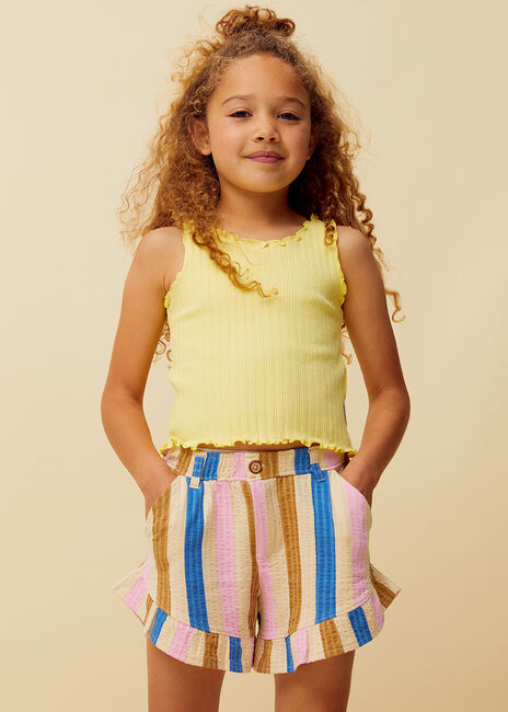 Gelbe Sproet & Sprout Top RIB SINGLET TOP - large