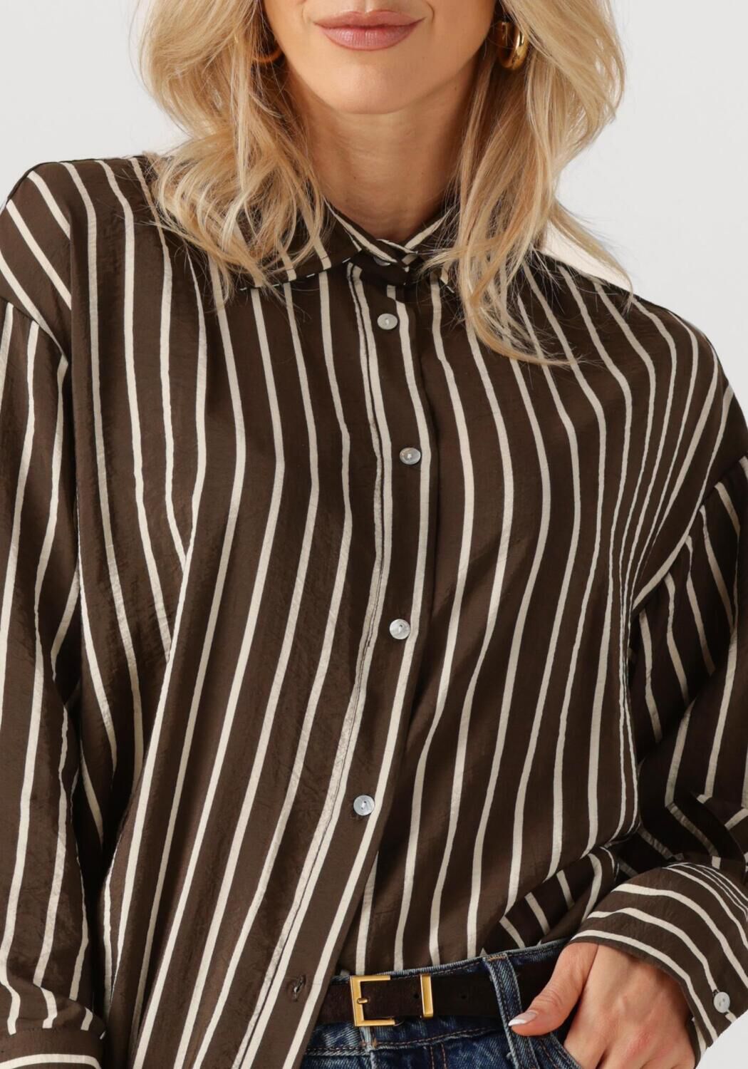 Braune CIRCLE OF TRUST Blusen OPAL BLOUSE - large