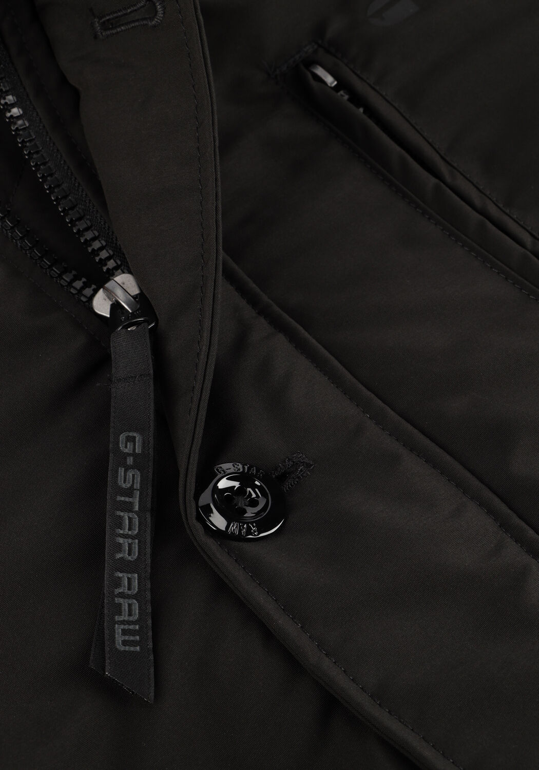 Schwarze G-STAR RAW Parkas VODAN PADDED HDD JKT - large