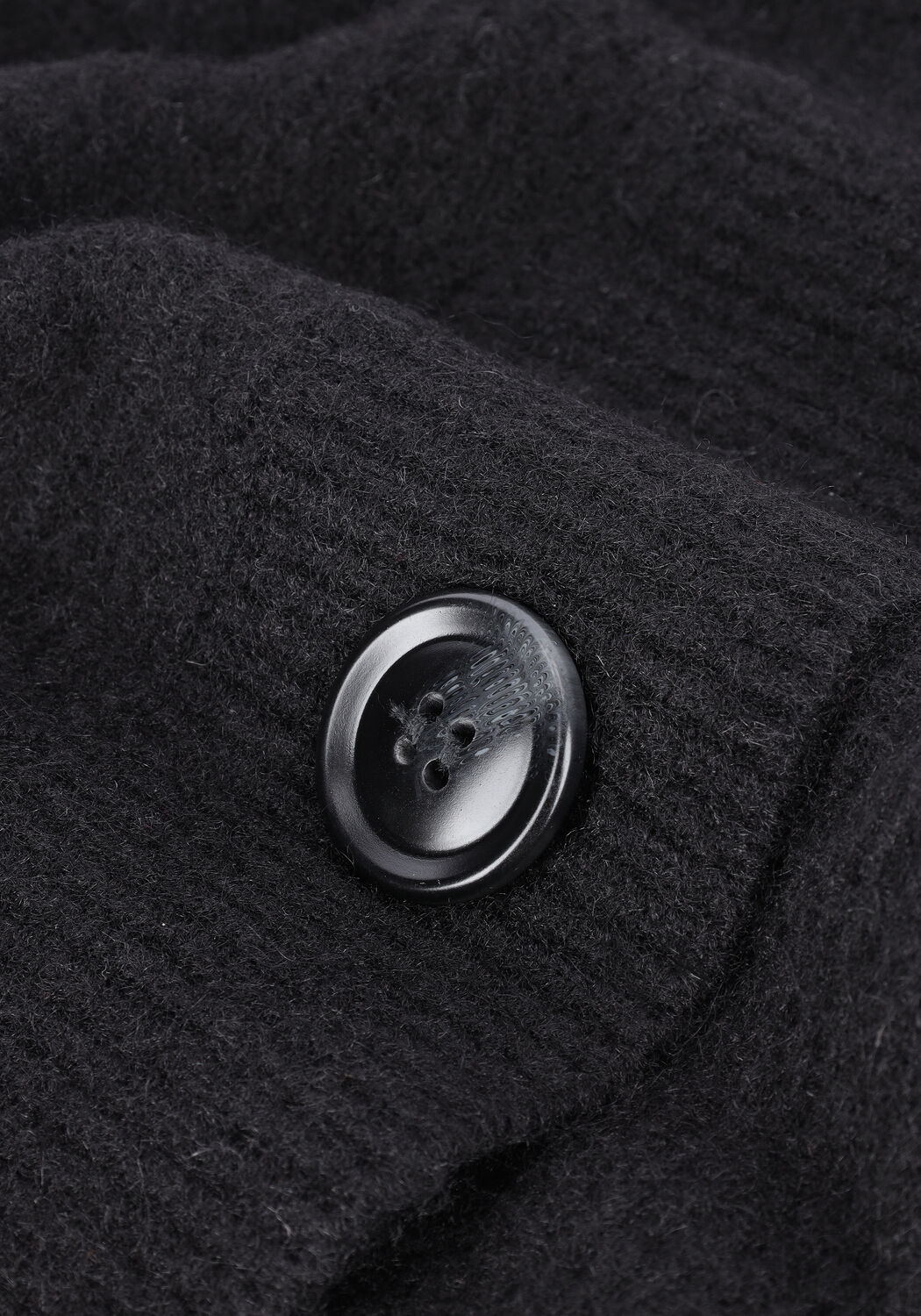 Schwarze NEO NOIR Strickjacke MARS KNIT CARDIGAN - large