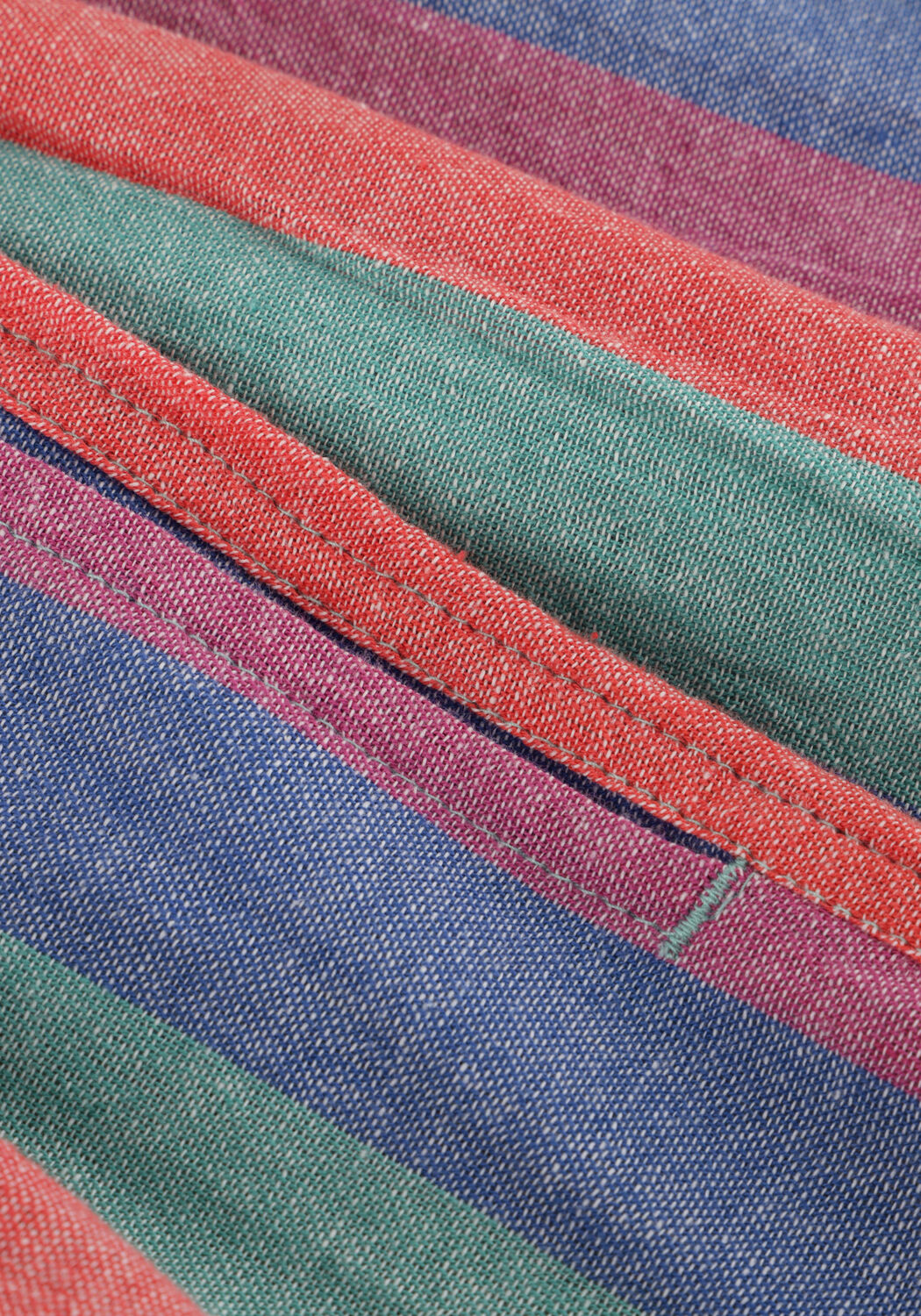 Mehrfarbige/Bunte BY-BAR Kurze Hose ISA RAINBOW SHORT - large