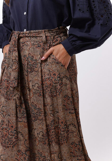 Braune BY-BAR Weite Hose VIDE PAISLEY PANT - large