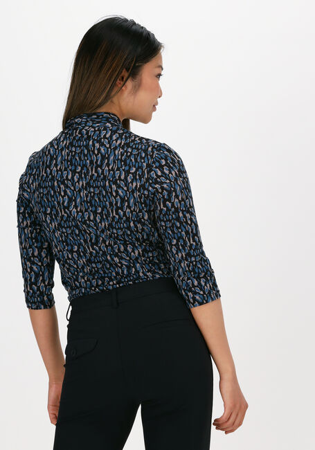 Blaue JANSEN AMSTERDAM Top TOP W/BAND - large