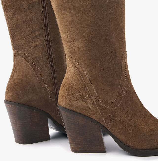 Braune VIA VAI Hohe Stiefel GIOIA FALCON - large