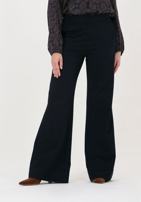 Blaue SUMMUM Weite Hose TROUSERS BOOT CUT PUNTO MILANO - large