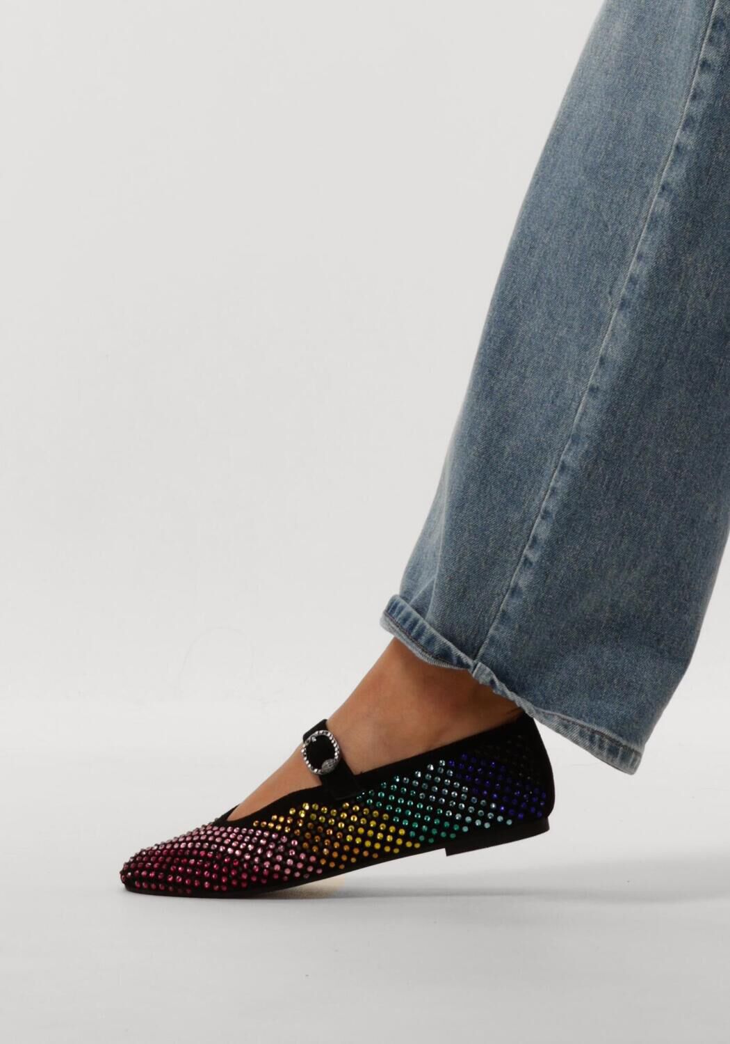 Schwarze KURT GEIGER LONDON Ballerinas MAYFAIR BALLET - large