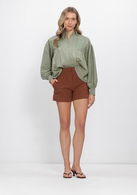 Braune VANESSA BRUNO Kurze Hose GRAVIERE - large
