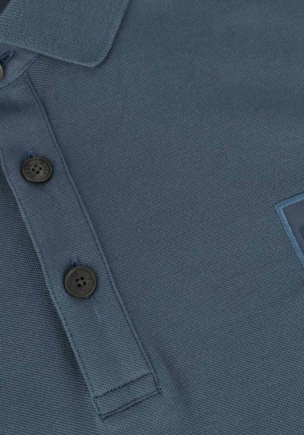 Blaue BOSS ORANGE Polo-Shirt PASSERBY - large