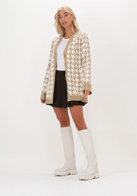 Braune NEO NOIR Minirock LAURINA TENNIS SKIRT - large