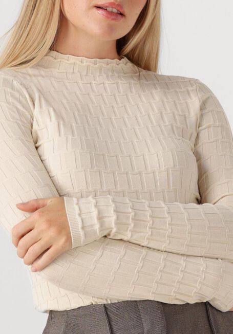 Ecru Y.A.S. Pullover YASTRIXO LS KNIT PULLOVER - large