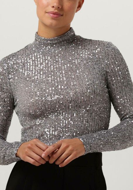 Silberne BRUUNS BAZAAR Top GLITTER EZRA BLOUSE - large