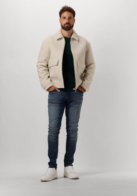 Beige CALVIN KLEIN Jack WOOL BLEND JACK - large