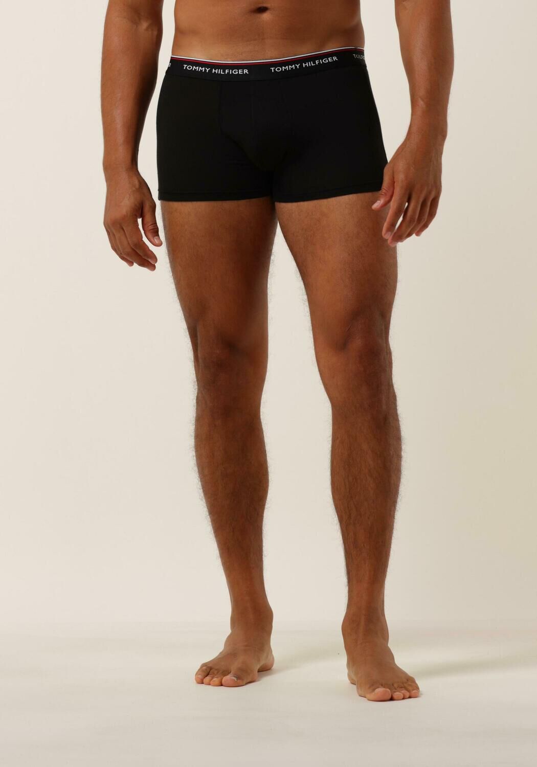 Schwarze TOMMY HILFIGER UNDERWEAR Boxershorts 3P TRUNK - large