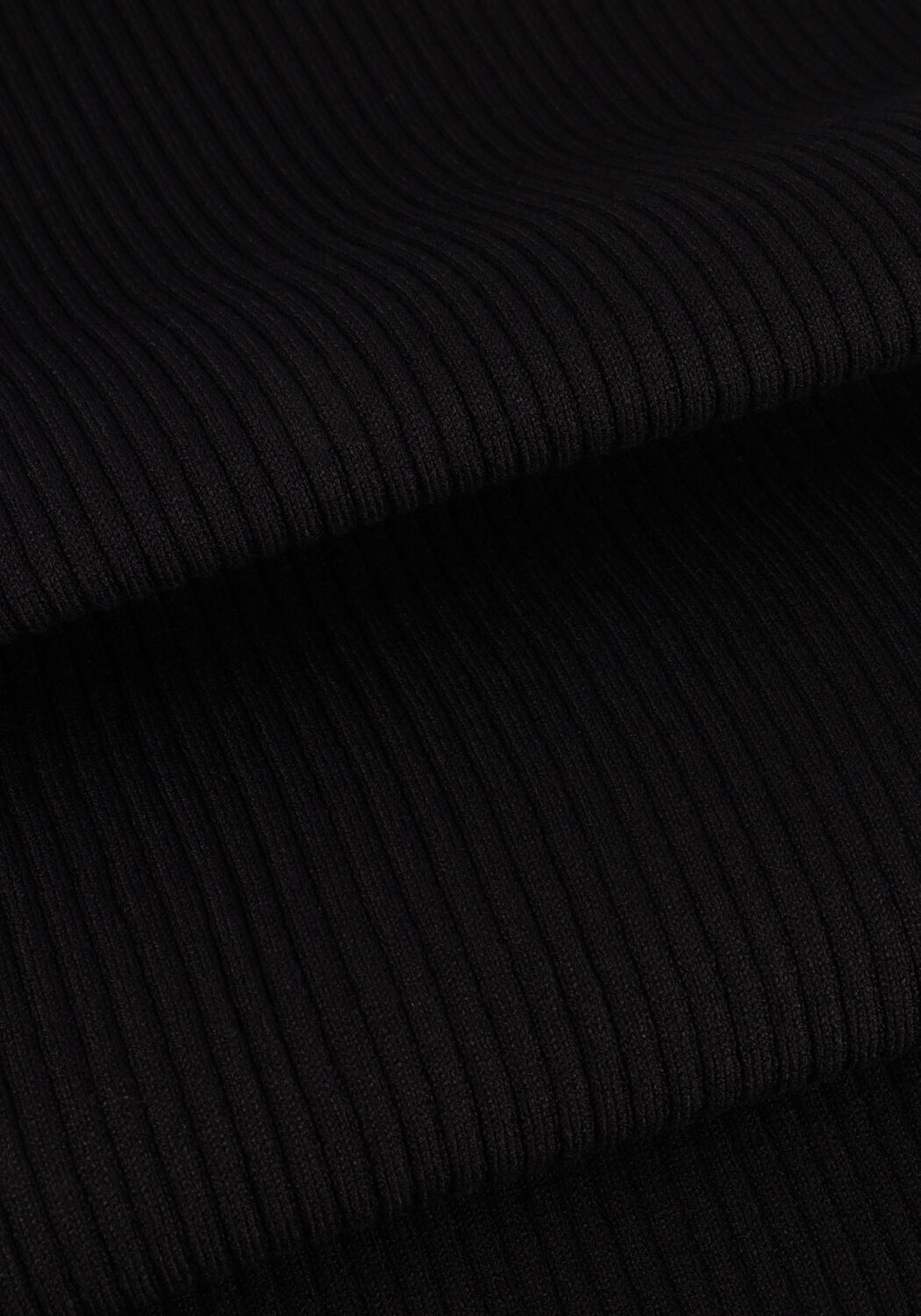 Schwarze JANSEN AMSTERDAM Minikleid FN547 JURK BRENNA - large