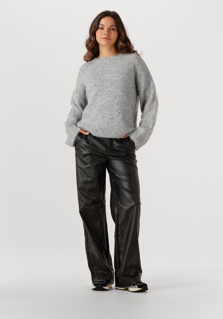 Hellgrau OBJECT Pullover OBJSAGGIA LS LO PULLOVER - large