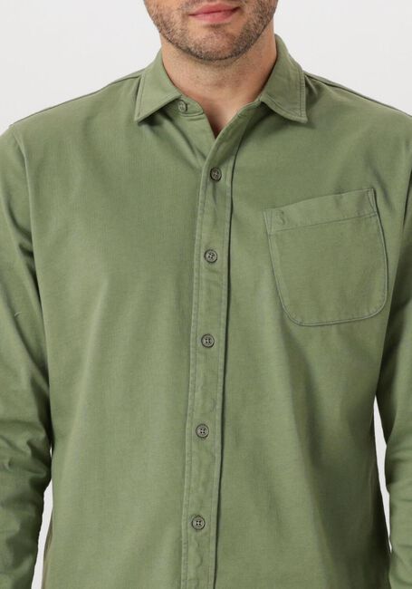 Grüne BUTCHER OF BLUE Casual-Oberhemd AIDAN JERSEY SHIRT - large