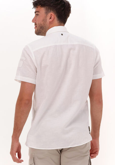 Weiße PME LEGEND Casual-Oberhemd SHORT SLEEVE SHIRT CTN/LINEN - large