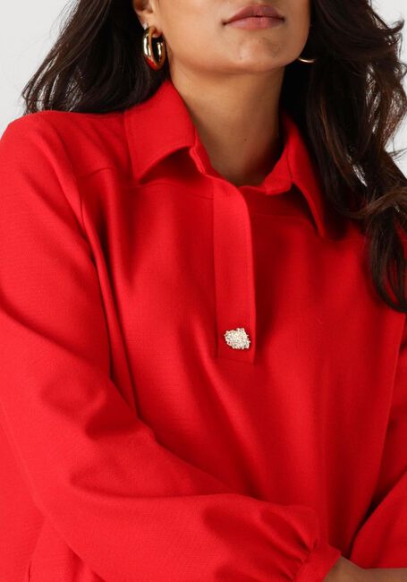 Rote CAROLINE BISS Midikleid 4175 - large