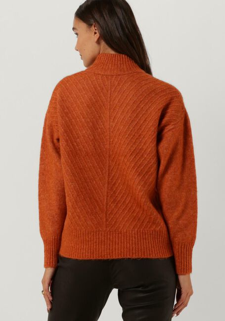 Braune SELECTED WOMEN Rollkragenpullover SIF SISSE LS KNIT HIGHNECK - large