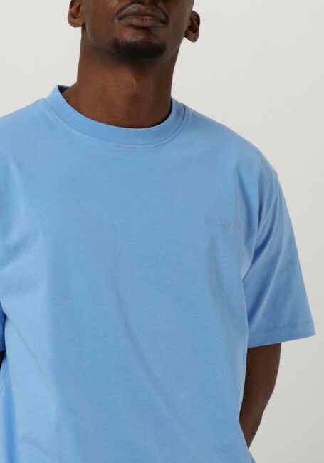 Hellblau WOODBIRD T-shirt WBBAINE BASE TEE - large