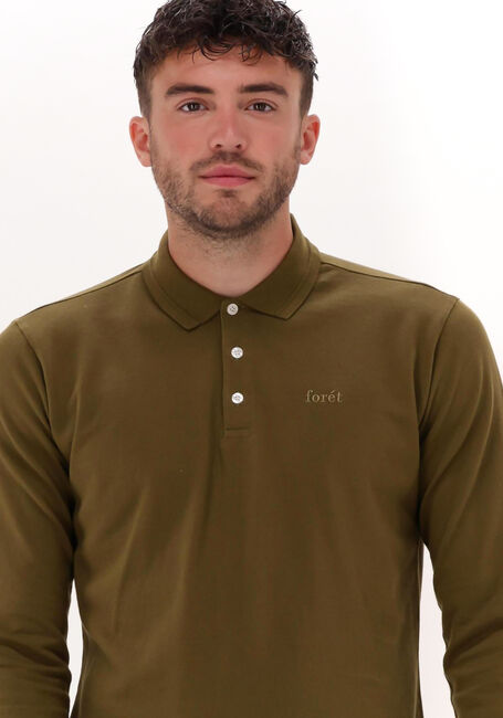 Grüne FORÉT Polo-Shirt CAVE - large