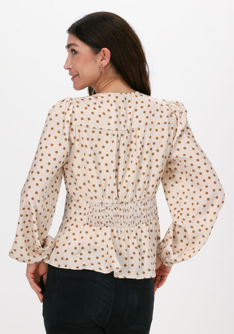 Beige NEO NOIR Blusen MERYL DOT BLOUSE - large