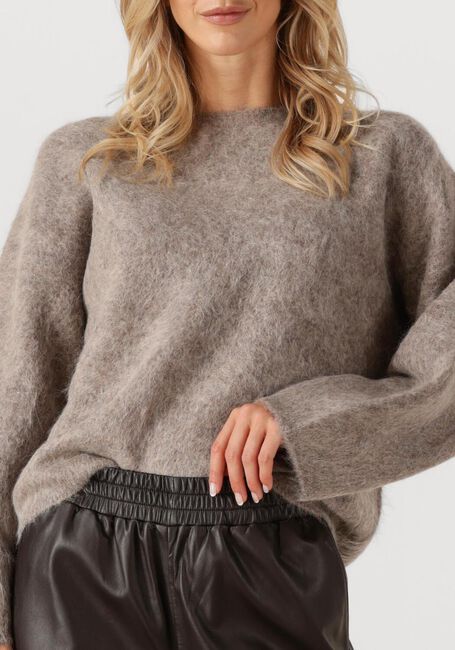 Taupe KNIT-TED Pullover AMALIA - large