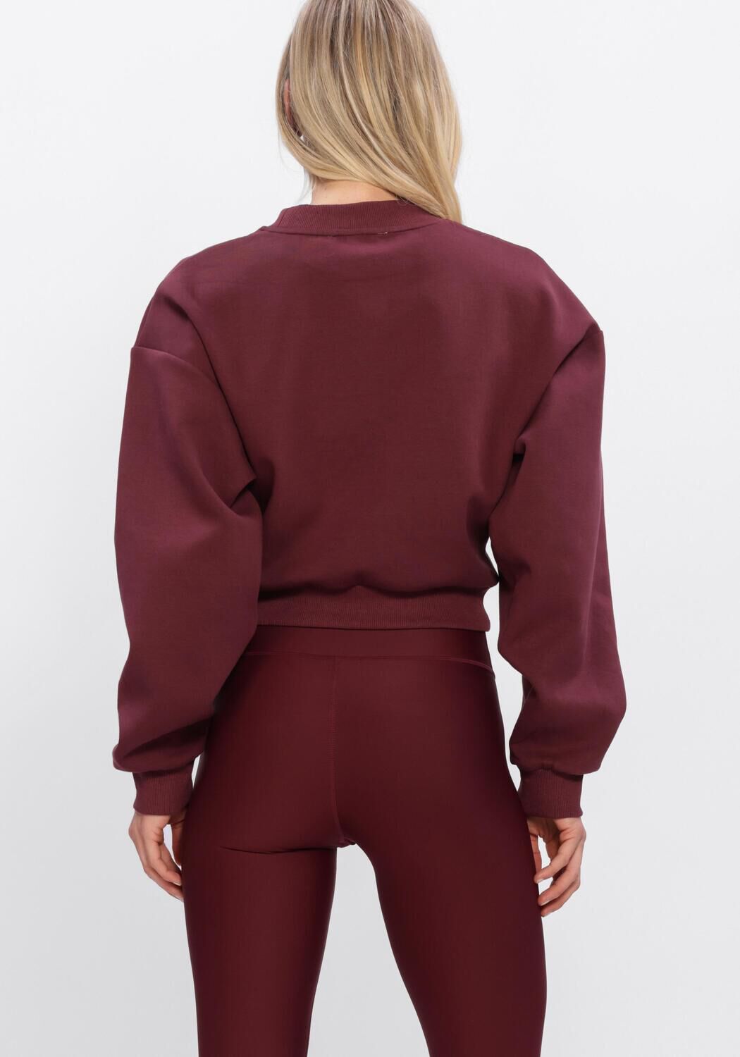 Bordeaux STUDIO AMAYA Sweatshirt FLOW SWEATER - large
